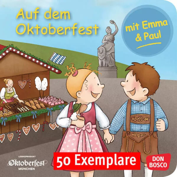 Cover: Auf dem Oktoberfest mit Emma und Paul. Mini-Bilderbuch. Paket mit 50 Exemplaren zum Vorteilspreis