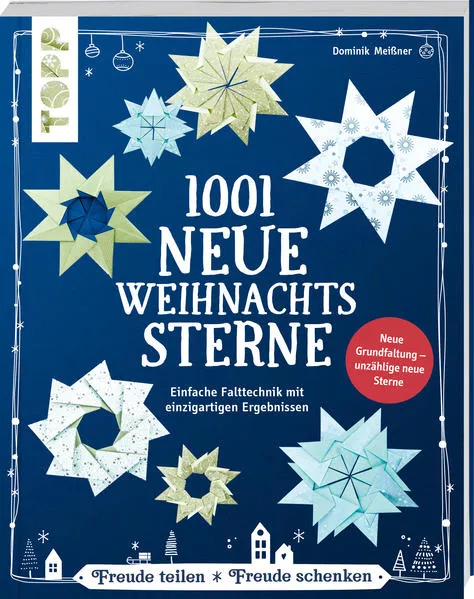 Cover: 1001 neue Weihnachtssterne (kreativ.kompakt)