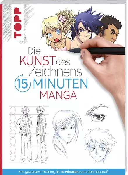 Cover: Die Kunst des Zeichnens 15 Minuten Manga