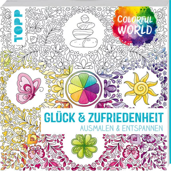 Cover: Colorful World - Glück & Zufriedenheit