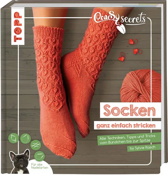 Cover: CraSy Secrets - Socken ganz einfach stricken