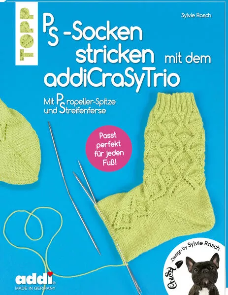 Cover: PS-Socken mit dem addiCraSyTrio stricken (kreativ.kompakt.)