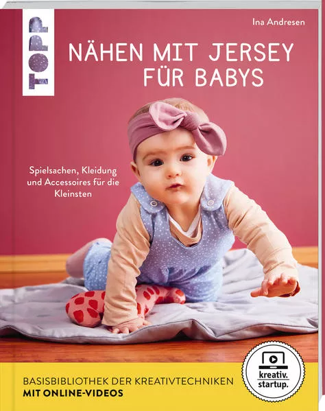 Cover: Nähen mit Jersey für Babys (kreativ.startup.)