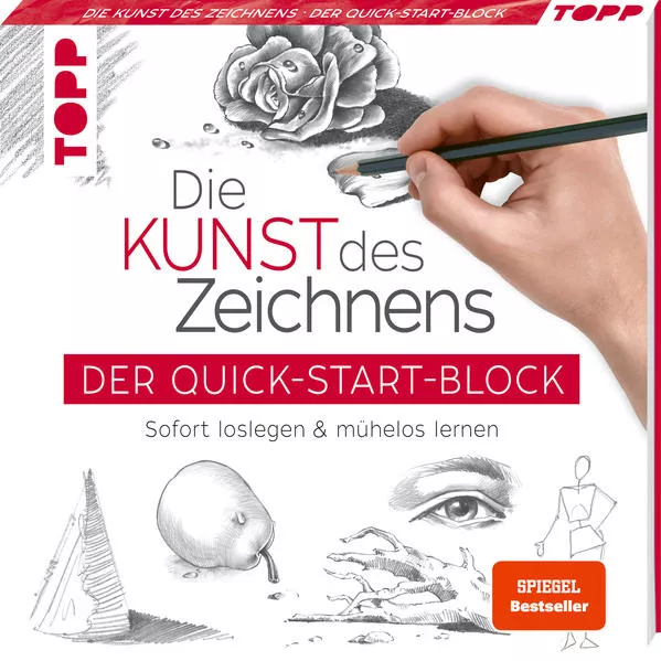 Cover: Die Kunst des Zeichnens. Der Quick-Start-Block. SPIEGEL-Bestseller
