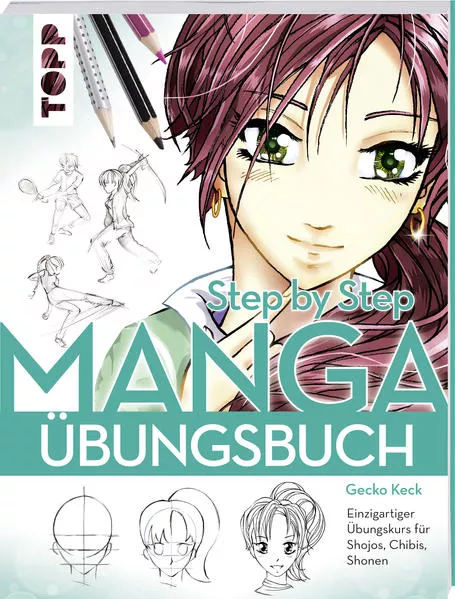 Cover: Manga Step by Step Übungsbuch