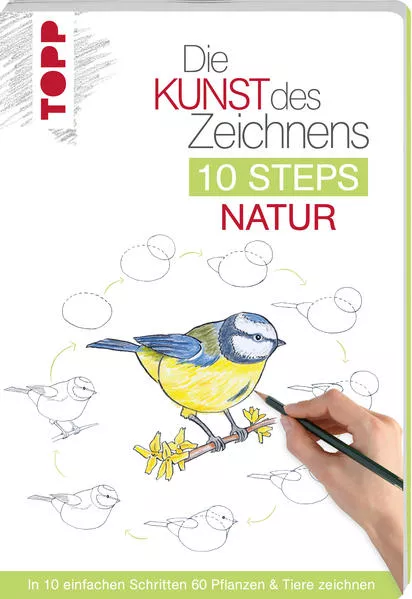 Cover: Die Kunst des Zeichnens 10 Steps - Natur