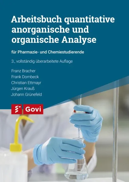 Cover: Arbeitsbuch quantitative anorganische und organische Analyse