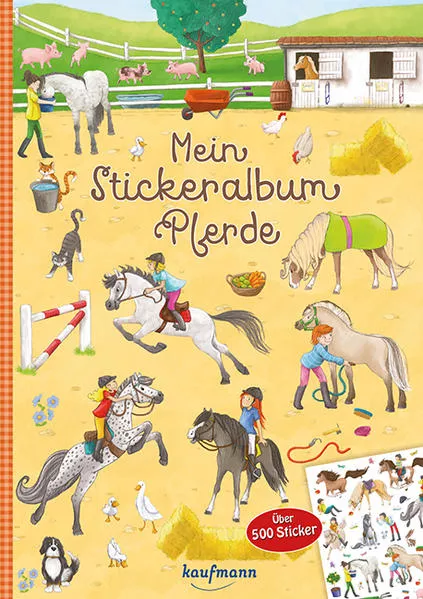 Cover: Mein Stickeralbum Pferde