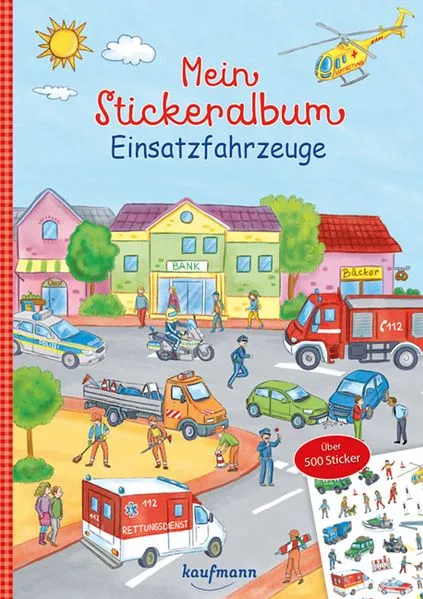 Cover: Mein Stickeralbum Einsatzfahrzeuge