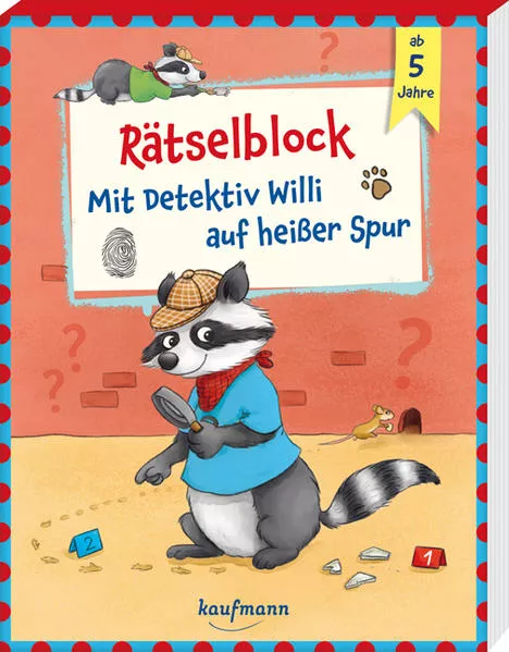 Cover: Rätselblock - Mit Detektiv Willi auf heißer Spur
