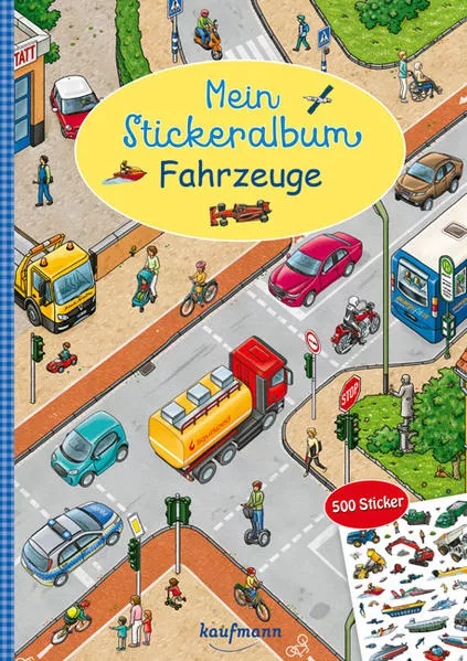 Cover: Mein Stickeralbum Fahrzeuge