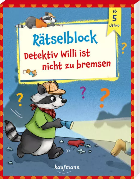 Cover: Rätselblock - Detektiv Willi ist nicht zu bremsen