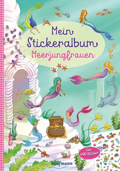 Cover: Mein Stickeralbum - Meerjungfrauen