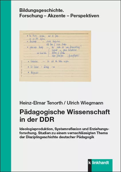 Cover: Pädagogische Wissenschaft in der DDR