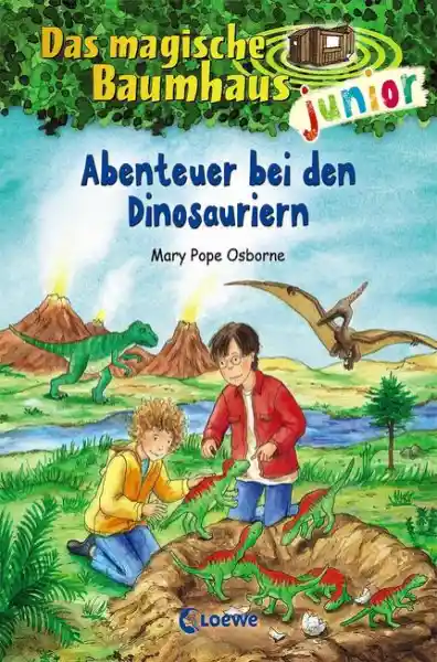 Cover: Das magische Baumhaus junior (Band 1) - Abenteuer bei den Dinosauriern