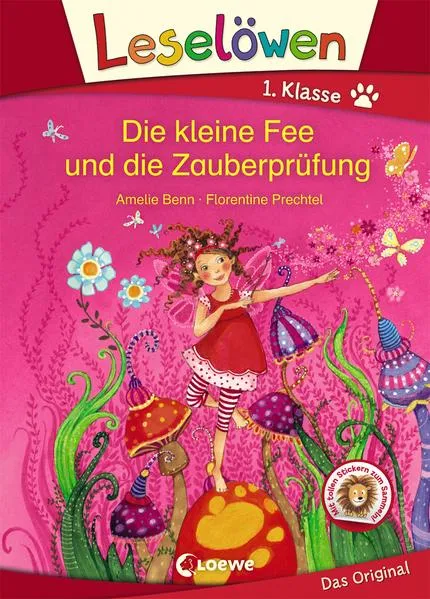 Cover: Leselöwen 1. Klasse - Die kleine Fee und die Zauberprüfung