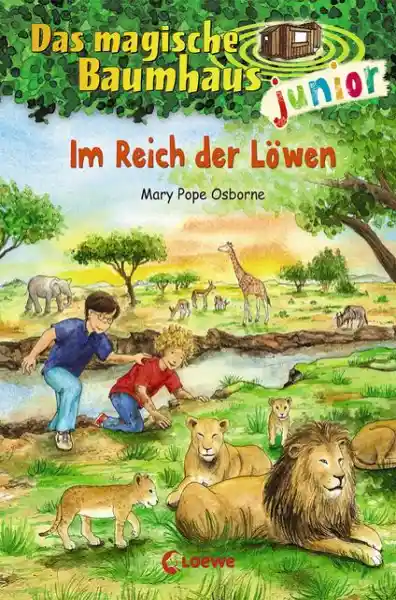 Cover: Das magische Baumhaus junior (Band 11) - Im Reich der Löwen