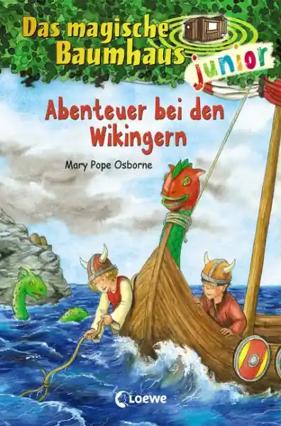 Cover: Das magische Baumhaus junior (Band 15) - Abenteuer bei den Wikingern