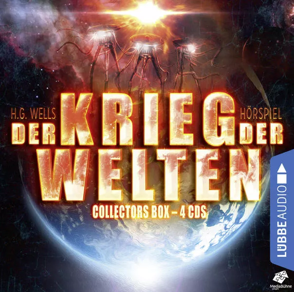 Cover: Der Krieg der Welten - Teil 01 bis Teil 04