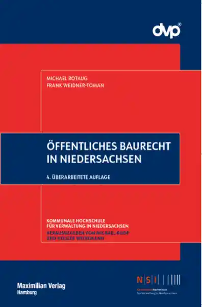 Cover: Öffentliches Baurecht in Niedersachsen