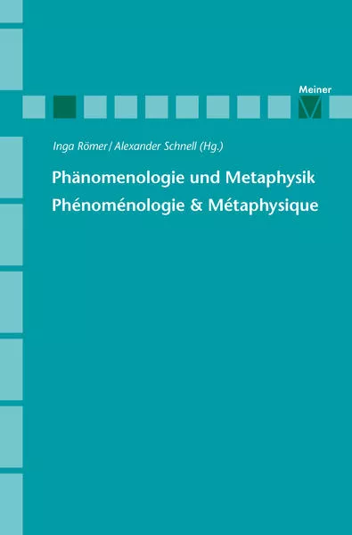 Cover: Phänomenologie und Metaphysik / Phénoménologie & Métaphysique