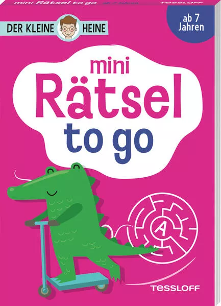 Cover: Der kleine Heine. Mini Rätsel to go. Ab 7 Jahren