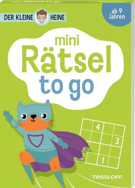 Cover: Der kleine Heine. Mini Rätsel to go. Ab 9 Jahren