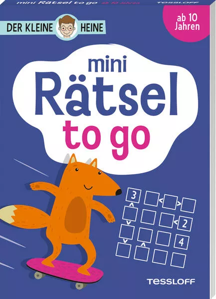 Cover: Der kleine Heine. Mini Rätsel to go. Ab 10 Jahren