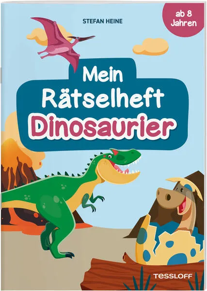 Mein Rätselheft Dinosaurier. Ab 8 Jahren