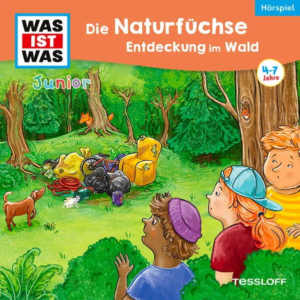 WAS IST WAS Junior Hörspiel. Die Naturfüchse. Entdeckung im Wald.</a>