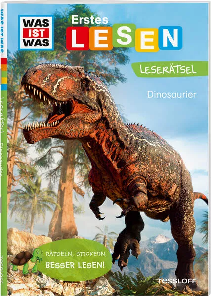 Cover: WAS IST WAS Erstes Lesen. Leserätsel Dinosaurier