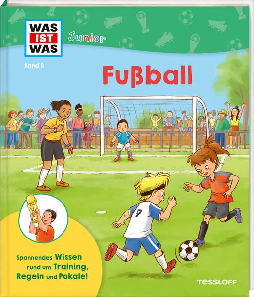 Cover: WAS IST WAS Junior Band 8 Fußball