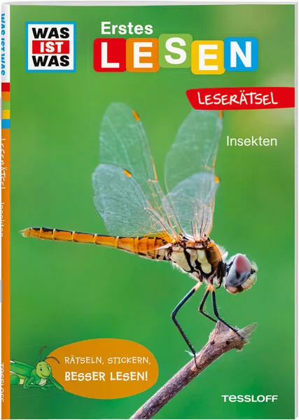 Cover: WAS IST WAS Erstes Lesen. Leserätsel Insekten