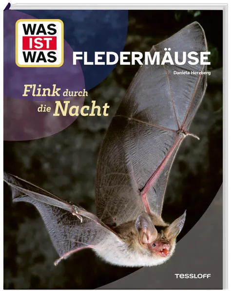 Cover: WAS IST WAS Fledermäuse. Flink durch die Nacht