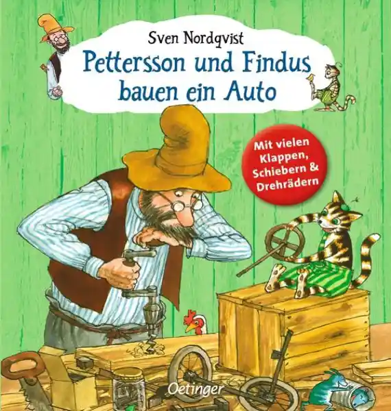 Cover: Pettersson und Findus bauen ein Auto