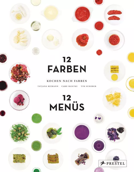 Cover: Kochen nach Farben. 12 Farben – 12 Menüs