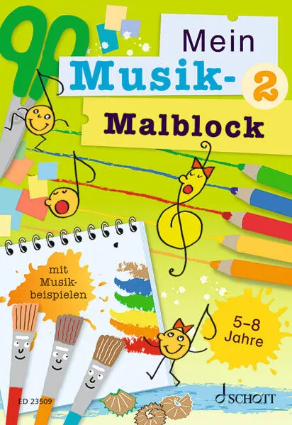 Cover: Mein Musik-Malblock 2
