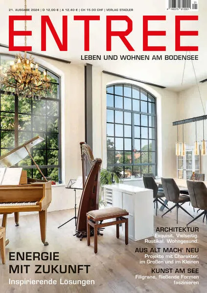 Cover: ENTREE - Leben und Wohnen am Bodensee