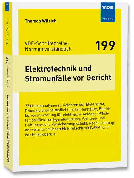 Elektrotechnik und Stromunfälle vor Gericht</a>