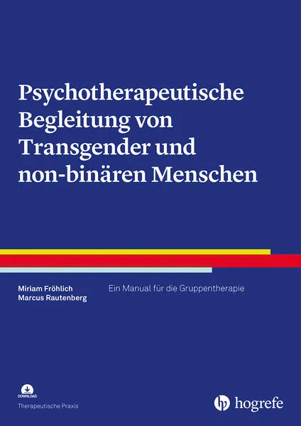 Cover: Psychotherapeutische Begleitung von Transgender und non-binären Menschen