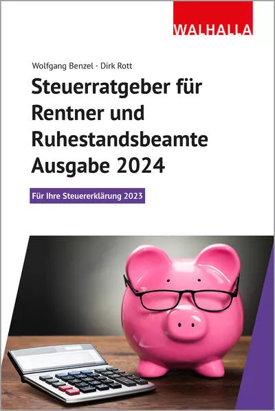 Cover: Steuerratgeber für Rentner und Ruhestandsbeamte - Ausgabe 2024