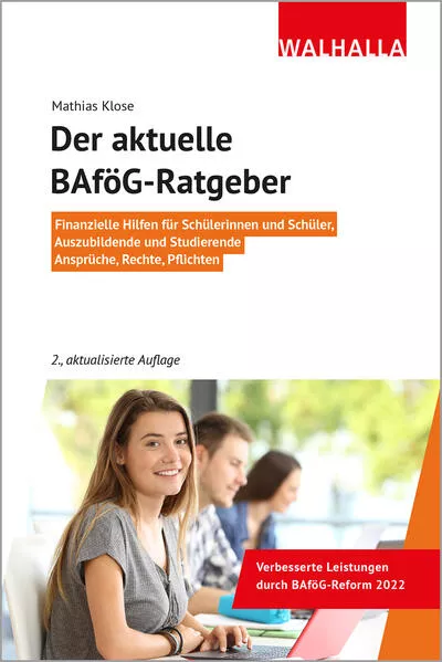 Cover: Der aktuelle BAföG-Ratgeber