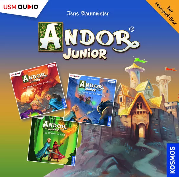 Cover: Die große Andor Junior Hörbox Folgen 1-3 (3 Audio CDs)