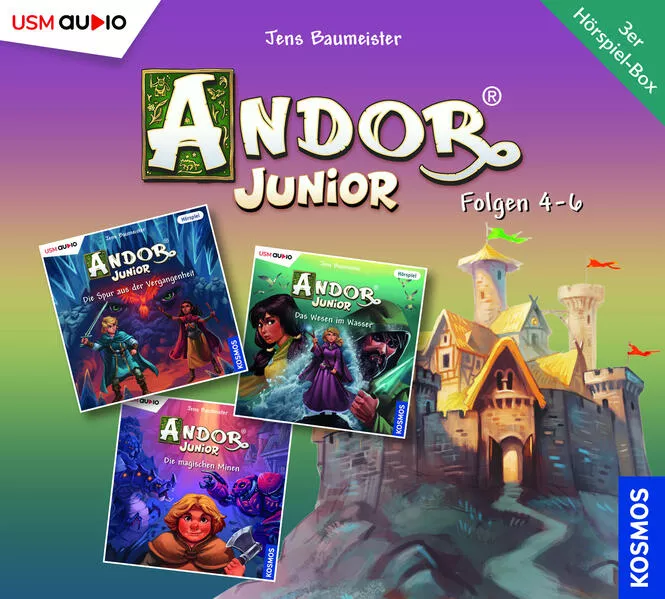 Cover: Die große Andor Junior Hörbox Folgen 4-6 (3 Audio CDs)