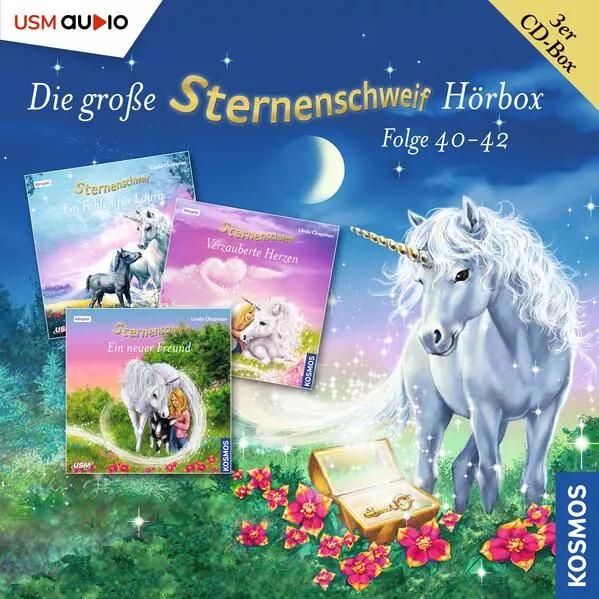 Cover: Die große Sternenschweif Hörbox Folgen 40-42 (3 Audio CDs)