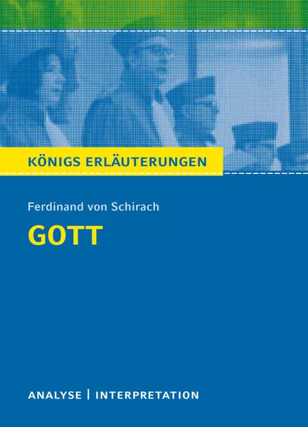 Cover: Gott von Ferdinand von Schirach.