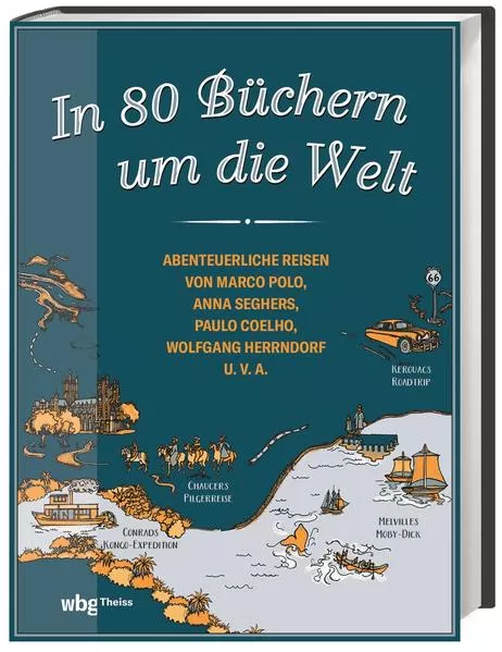 Cover: In 80 Büchern um die Welt