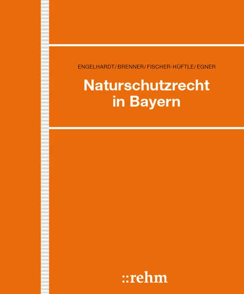 Cover: Naturschutzrecht in Bayern