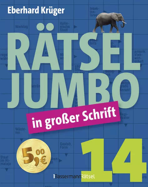 Cover: Rätseljumbo in großer Schrift 14