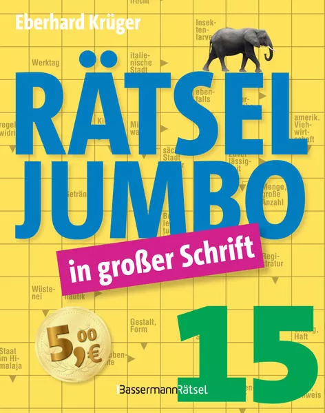 Cover: Rätseljumbo in großer Schrift 15